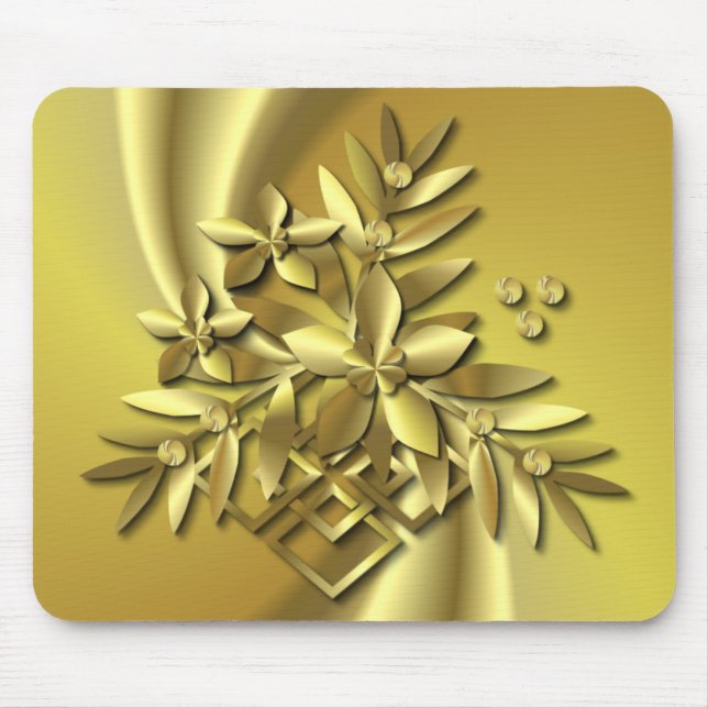 GOLDEN BLOMMIGT #2 ~ Mousepad Musmatta (Framsidan)
