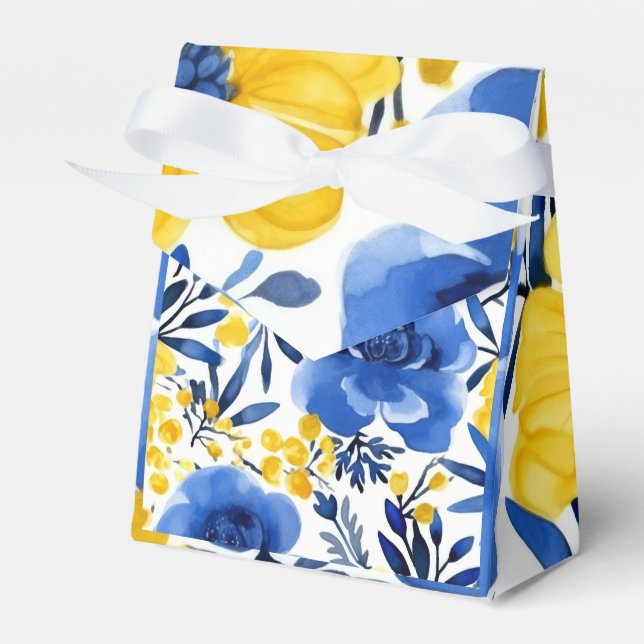 "Golden Bloom Charm" Presentaskar (Framsidan Sidan)