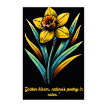 Golden Bloom: En hyllning till naturens poesi