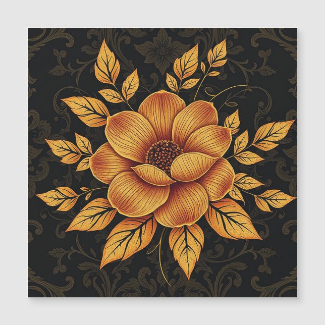 Golden Bloom Floral (Framsida)