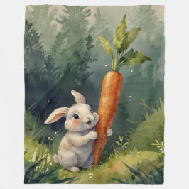 Golden Blossom Elegance  Fleece Blanket