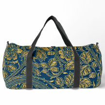 Golden Blossom Elegans Duffelbag