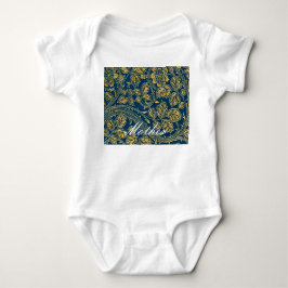 Golden Blue Elegance T Shirt