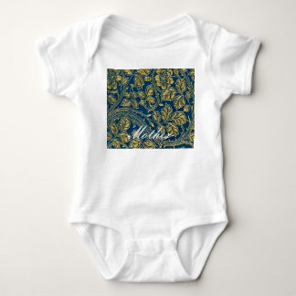 Golden Blue Elegance T Shirt