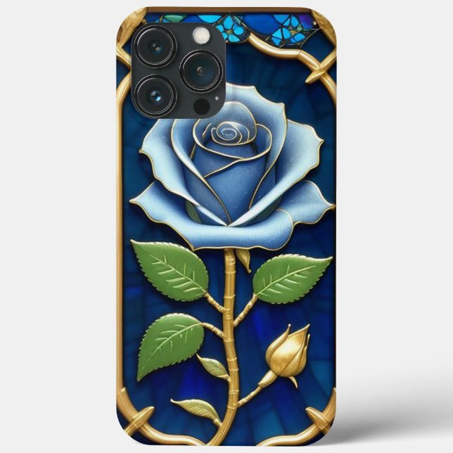 Golden Blue Ro i Decorative Ram (Baksida)