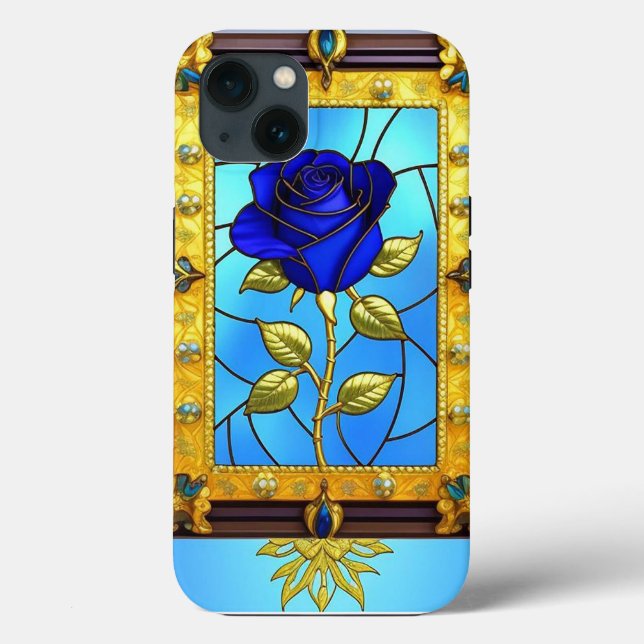 Golden Blue Ro i Decorative Ram (Baksida)