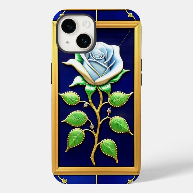 Golden Blue Ro i Decorative Ram (Baksida)