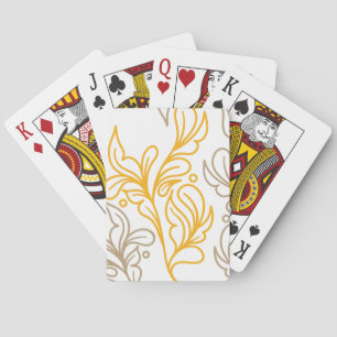 Golden Boho Löv Design Casinokort