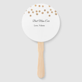 Golden bollar glitter, det bästa mamma som någonsi