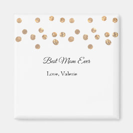 Golden bollar glitter, det bästa mamma som någonsi magnet