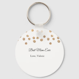 Golden bollar glitter, det bästa mamma som någonsi nyckelring