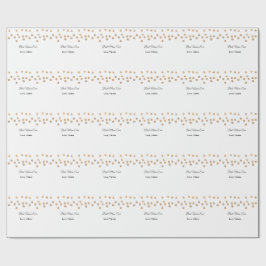 Golden bollar glitter, det bästa mamma som någonsi presentpapper