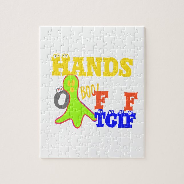 Golden Boo! Girly TGIF tackar Gud för Fredag Hakun Pussel (Vertikal)