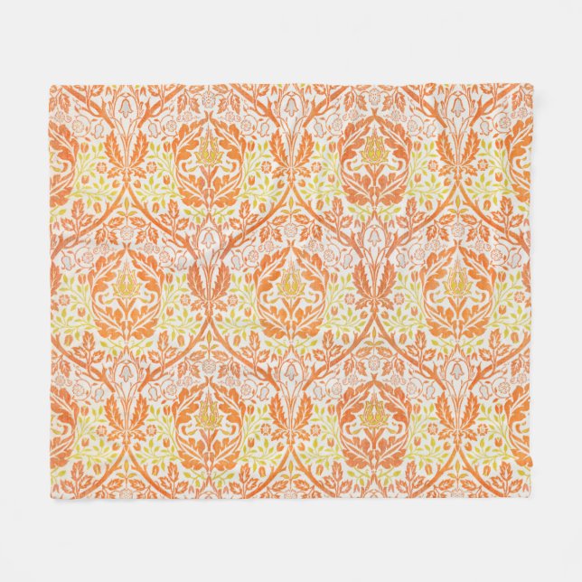 Golden Bough Mönster (av William Morris) Fleecefilt (Framsidan (Horisontell))