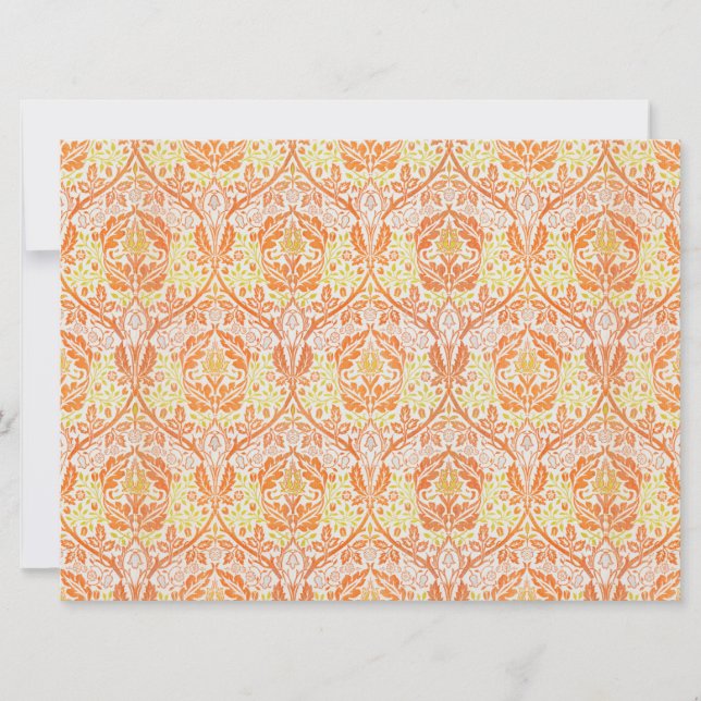 Golden Bough Mönster (av William Morris) Kort (Framsida)