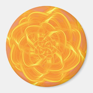 Golden Bow by Power Flower Magnet