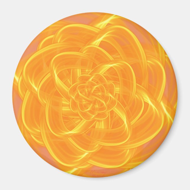 Golden Bow by Power Flower Magnet (Framsidan)