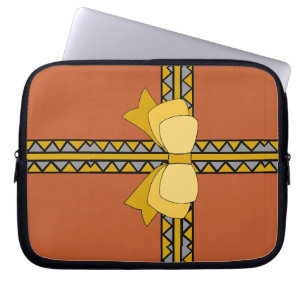 Golden Bow Laptop Fodral