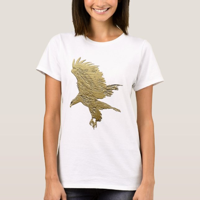 "Golden Boy" Eagle-gåvor T-shirt (Framsida)