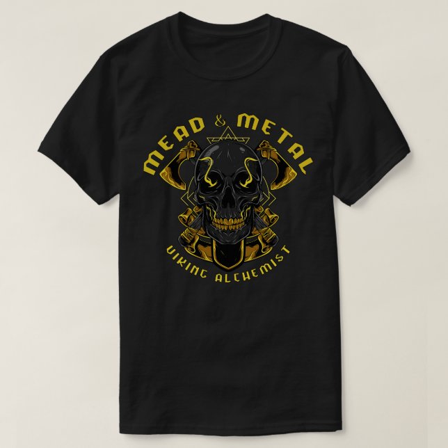 Golden Boy Flat Guld T Shirt (Design framsida)