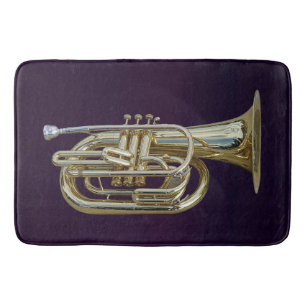 Golden Brass Euphonium Badrumsmatta