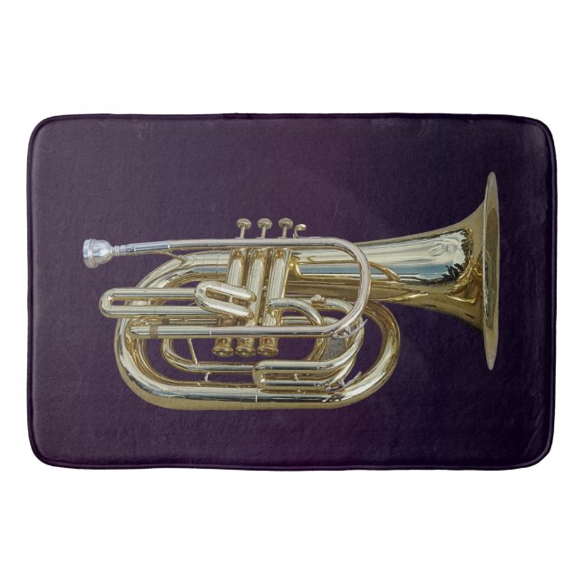 Golden Brass Euphonium Badrumsmatta (Framsidan)
