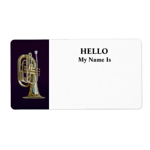 Golden Brass Euphonium Fraktsedel