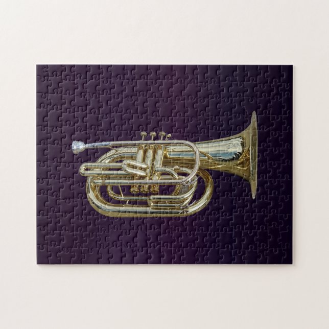 Golden Brass Euphonium Pussel (Horisontell)