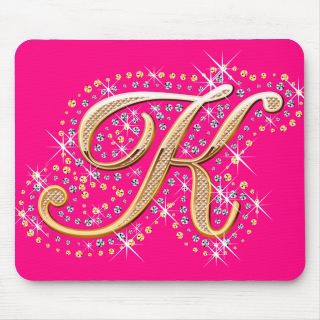 Golden Brev K - Mousepad Musmatta (Framsidan)