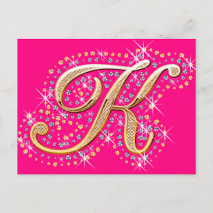 Golden Brev K - vykort