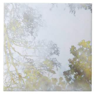 Golden Broadleaf Glow Kakelplatta