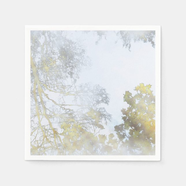 Golden Broadleaf Glow Pappersservett (Framsidan)