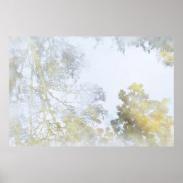 Golden Broadleaf Glow Poster