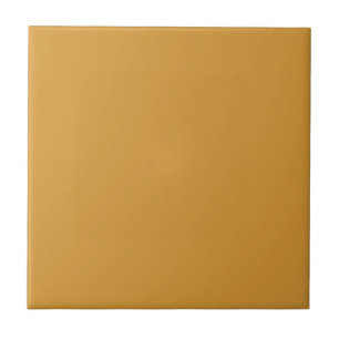 Golden Brown Gult Solid Färg SW 6685 med mellanto Kakelplatta