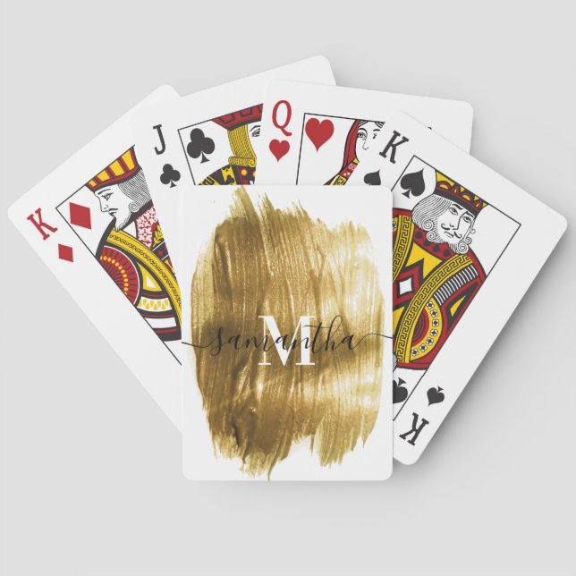 Golden Brush Casinokort (Baksidan)