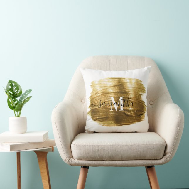 Golden Brush Kudde (Stol)