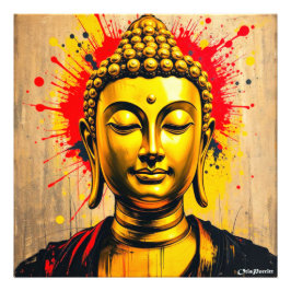 Golden Buddha 9 Fototryck