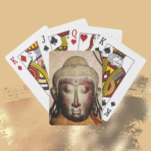 Golden Buddha Ansikte Classic Casinokort