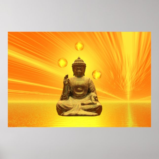 Golden Buddha Poster (Framsidan)