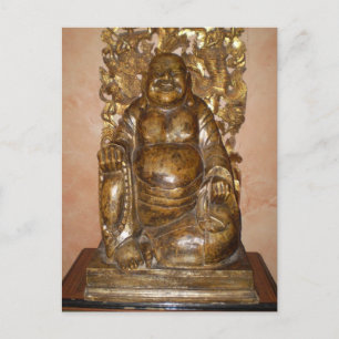 GOLDEN BUDDHA SCULPTURE VYKORT