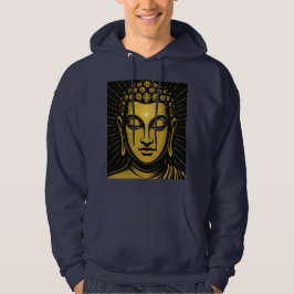 Golden Buddha Tredje Öga T-Shirt | Andlig Awaken Hoodie