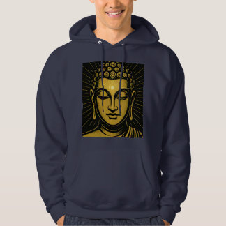 Golden Buddha Tredje Öga T-Shirt | Andlig Awaken Hoodie