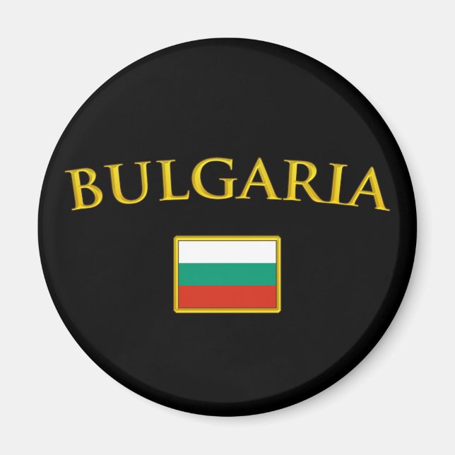Golden Bulgarien Magnet (Framsidan)