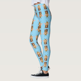 Golden Bumblebee in Bloom Dance.10 Leggings
