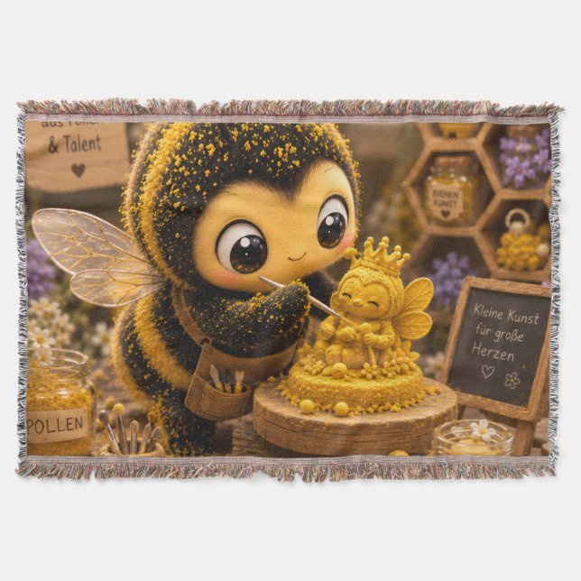 Golden Bumblebee in Bloom Dance.11 Filt (Framsidan)