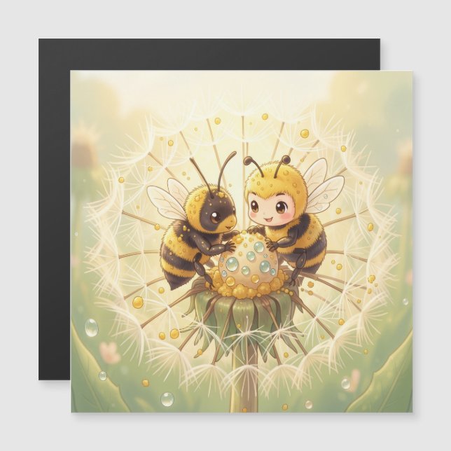 Golden Bumblebee in Bloom Dance.5 (Fram/baksida)
