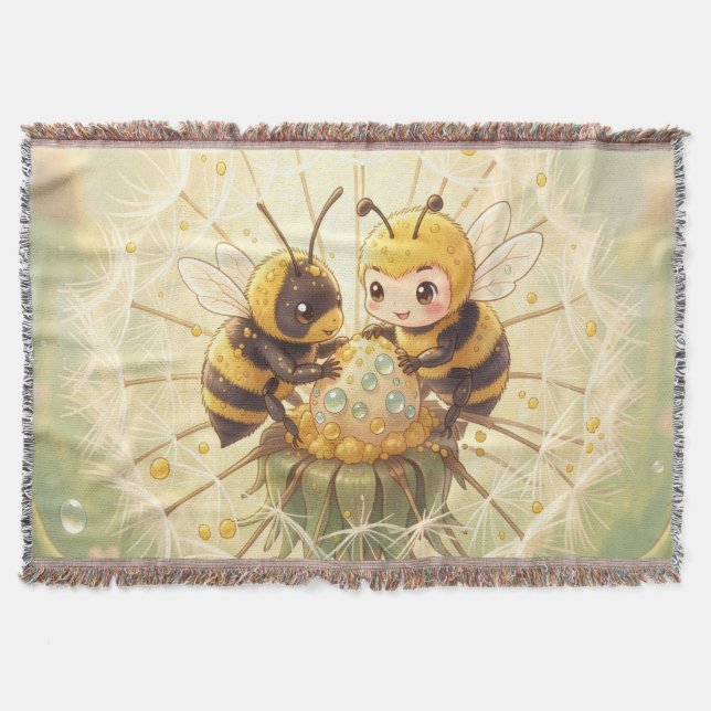 Golden Bumblebee in Bloom Dance.5 Filt (Framsidan)