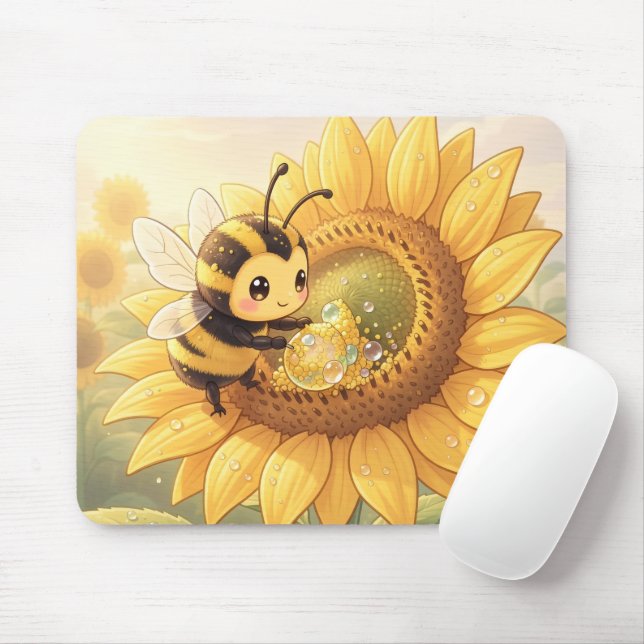 Golden Bumblebee in Bloom Dance.6 Musmatta (Med mus)