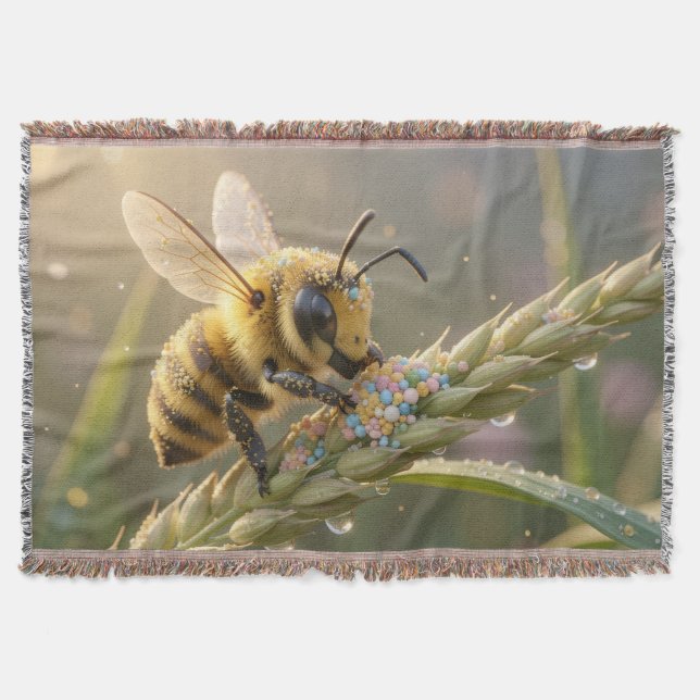 Golden Bumblebee in Bloom Dance.7 Filt (Framsidan)