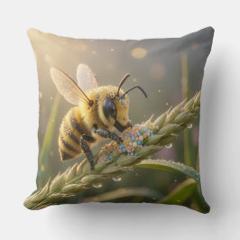 Golden Bumblebee in Bloom Dance.7 Kudde